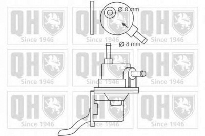 QUINTON HAZELL qfp84 -  Топливный насос